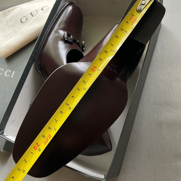 New Gucci Horsebit Brown Chunky Heels - Picture 9 of 10